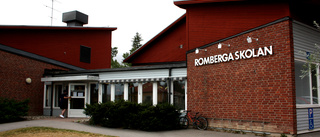 Rombergaskolan har blivit  för trångbodd