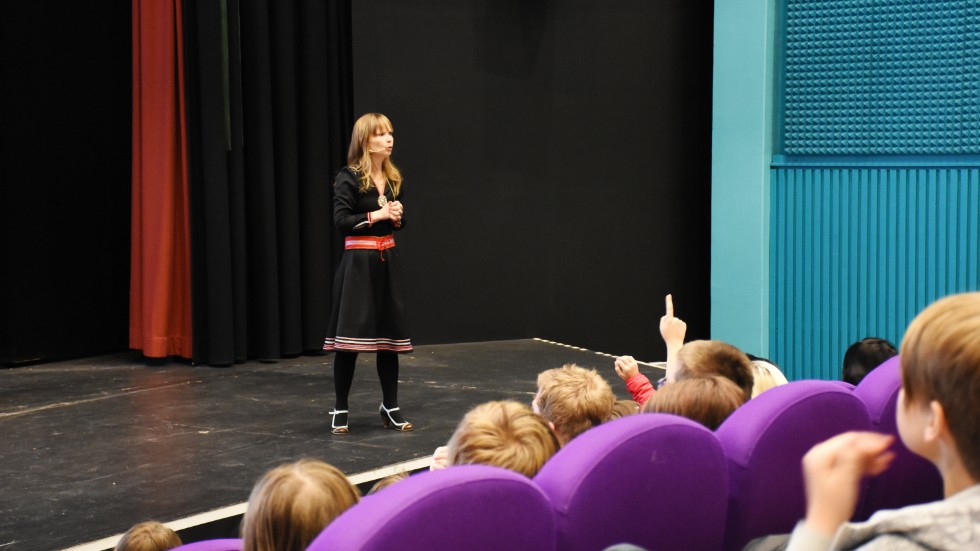 Under förra årets Bokfestival Ung så fick över 700 skolelever chansen att möta författaren Ann-Helén Laestadius. 