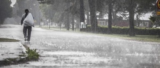 Klass 1-varning: Stora regnmängder väntas i länet