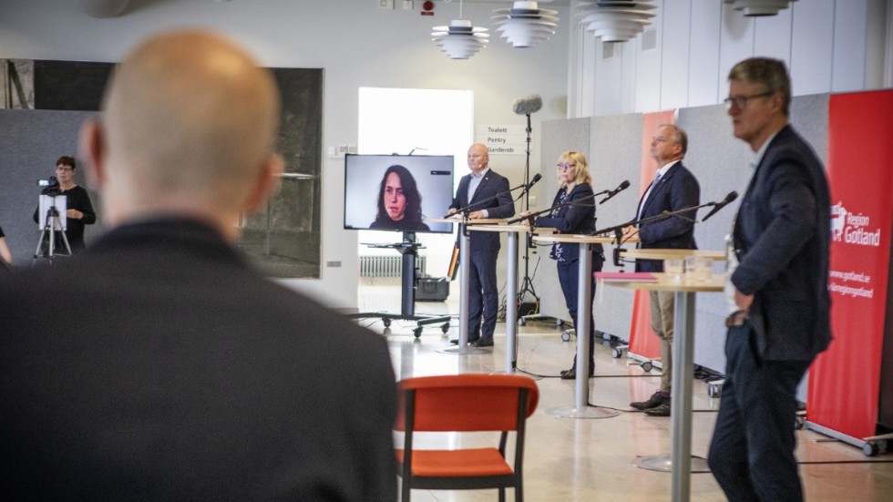 Helagotland.se kommer rapportera live från presskonferensen som inleds 14.20.