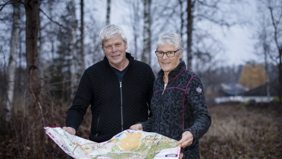 Leif och Lena Norman får en del kommentarer om Hittaut när de är ute och motionerar. "Ser vi någon med karta så frågar vi alltid hur det går". 