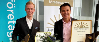 Mariannelundssonen Filip Årets unga företagare i länet