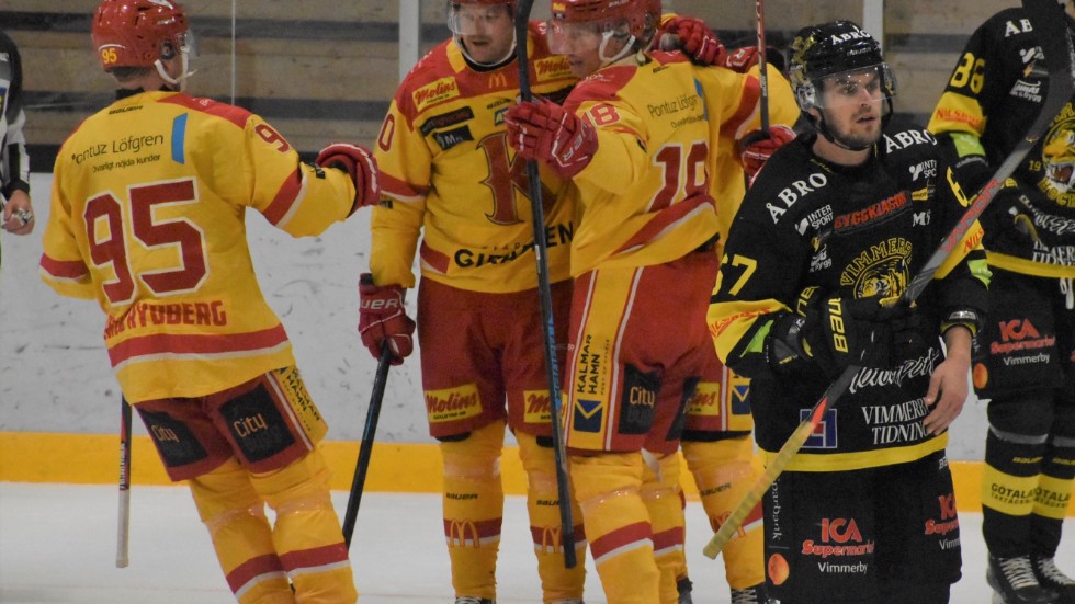 På fredag kväll väntar ett nytt möte mellan Kalmar och Vimmerby Hockey.
