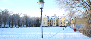 Finspångs slott i fin vinterskrud