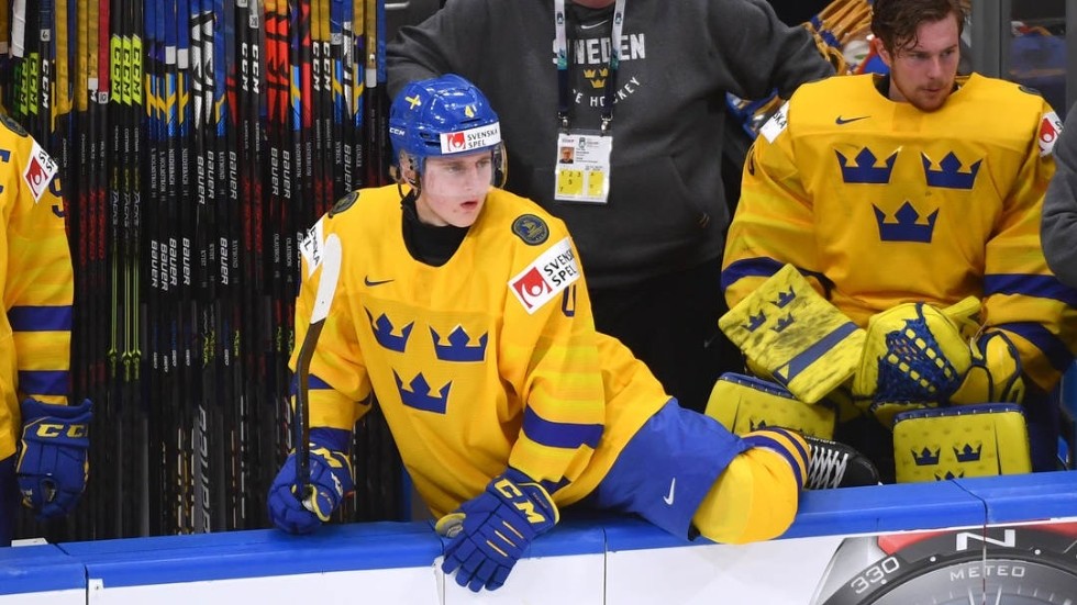 Emil Andrae och det svenska juniorlandslaget åkte ur VM i kvartsfinalen mot Finland.