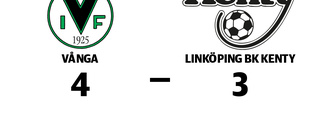 Uddamålsförlust för Linköping BK Kenty mot Vånga