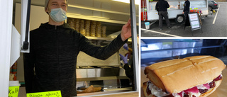 Linus, 30, slutade som elektriker – öppnade food trailer: "Jag är lite impulsiv"