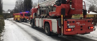 Skortensbrand utbröt i hus i centrala Skellefteå – räddningstjänst ryckte ut: ”Har rensat rökkanalen”
