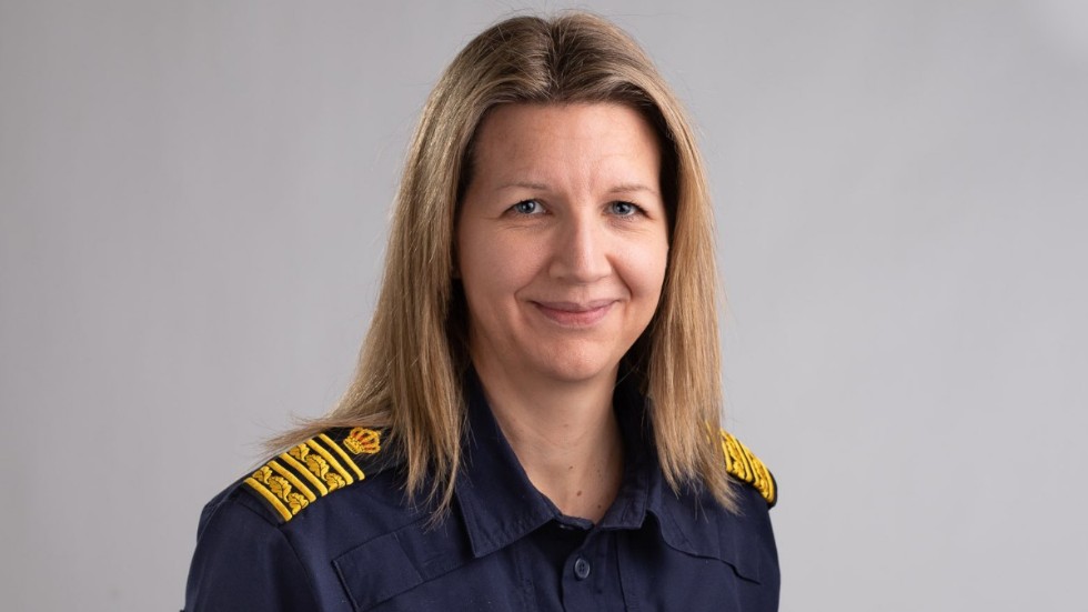 Anna Jonsson, polisområdeschef i Västerbotten. 