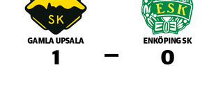 Enköping SK förlorade mot Gamla Upsala