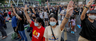 Fortsatta protester i Bangkok