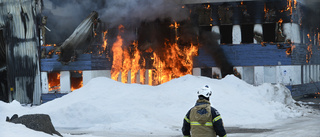 Polisen ger besked om storbranden i Morjärv