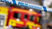 En till sjukhus efter brand i Degerfors