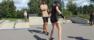 Gratis skateboardskola lockade deltagare i OS-ålder