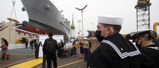 Militärfartyg döpt efter hbtq-aktivist sjösatt