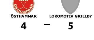 Lokomotiv Grillby vann mot Östhammar i förlängningen