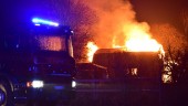 Villa totalförstörd i misstänkt mordbrand: "Det är bara grunden kvar"