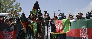 Trotsiga protester i Kabul på nationaldagen