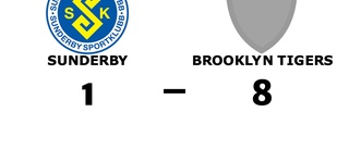 Målfest för Brooklyn Tigers borta mot Sunderby