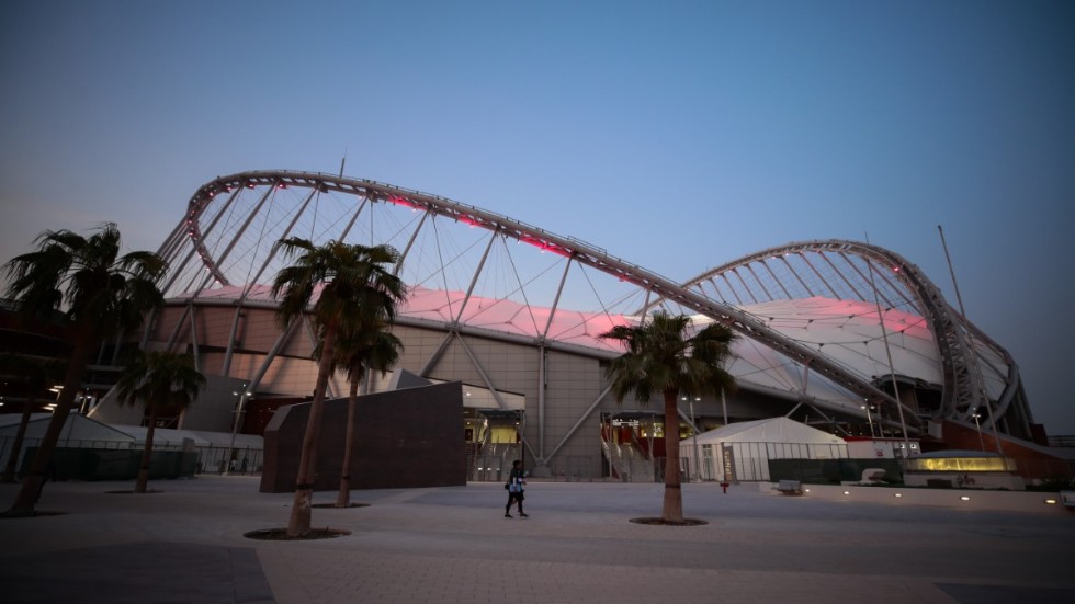  Khalifa International Stadion i Doha, Qatar.