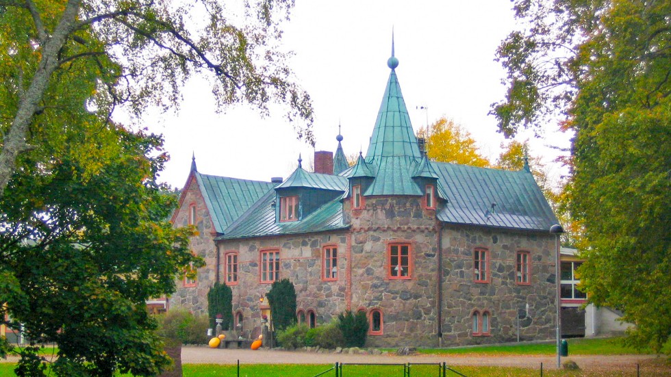 En kanon har stulits från Vannaröds slott i Skåne. Gratisbild.