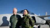 F16 i Uppsala deltar i stor flygövning 