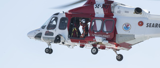 Helikopterräddning i skärgården – sju skadade