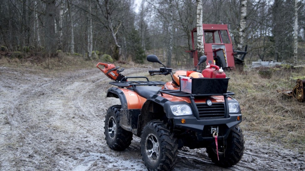 Approximately 40 ATV thefts have been reported in the Northern police region during the autumn. The wave of thefts is moving northward and seems to have now reached Västerbotten. Archive image.