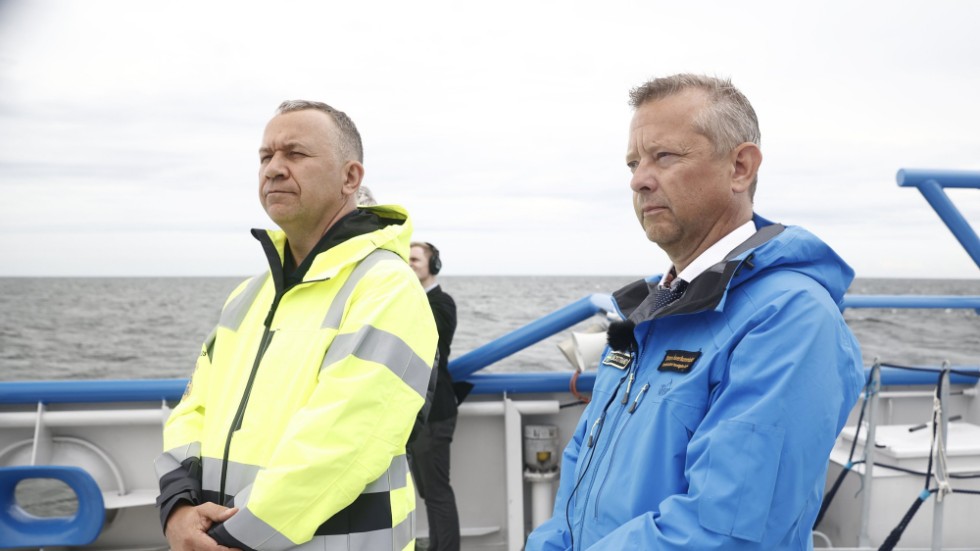 René Arikas, Estlands Haverikommission och Jonas Bäckstrand, Statens haverikommission i Sverige.