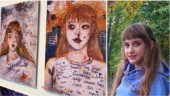 Starka bilder av tolvåriga Alisa från Ukraina