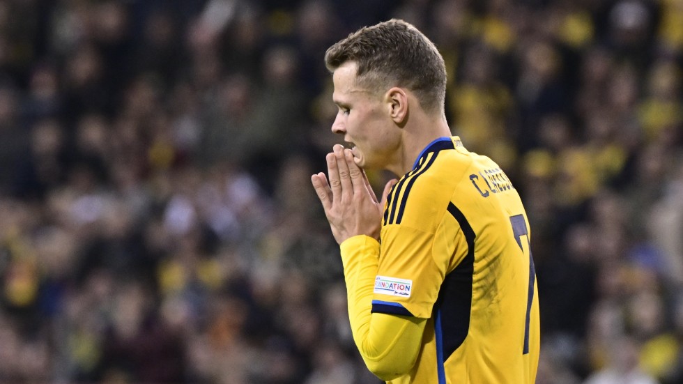 Viktor Claesson och Sverige är degraderat från B-divisionen i Nations League.