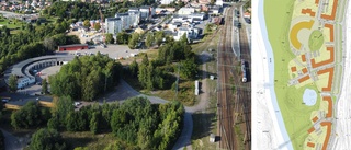 Så blir nya området mitt i Mjölby – 700 nya bostäder ska byggas mellan järnvägen och ån
