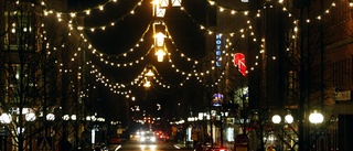 Julbelysningen i centrum hotas av höga elpriser – utreds av kommunen: "Vet att det kommer bli dyrare"