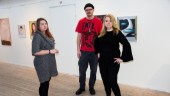 Konststudenter ställer ut på museet