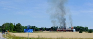 Okänt vad som orsakade brand