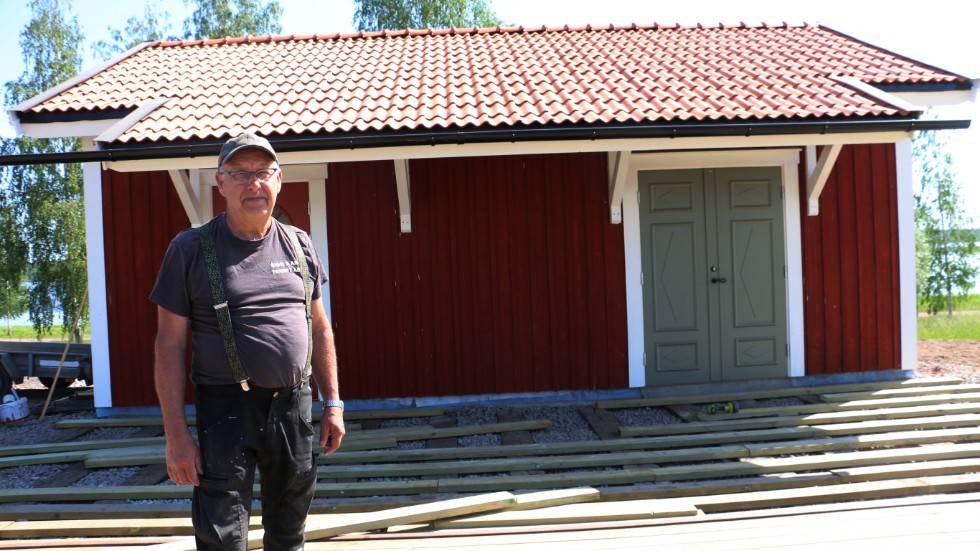 "Det här är Sveriges nyaste järnvägsstation" säger Jan Blixt och ser fram mot invigningen på lördag. Det markerar slutet på en lång, och stundtals turbulent period i dressinernas historia.