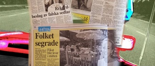 8 juli 1994: Falska sedlar och uteserveringar