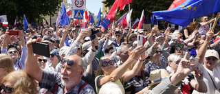 Halv miljon polacker i protest mot regeringen