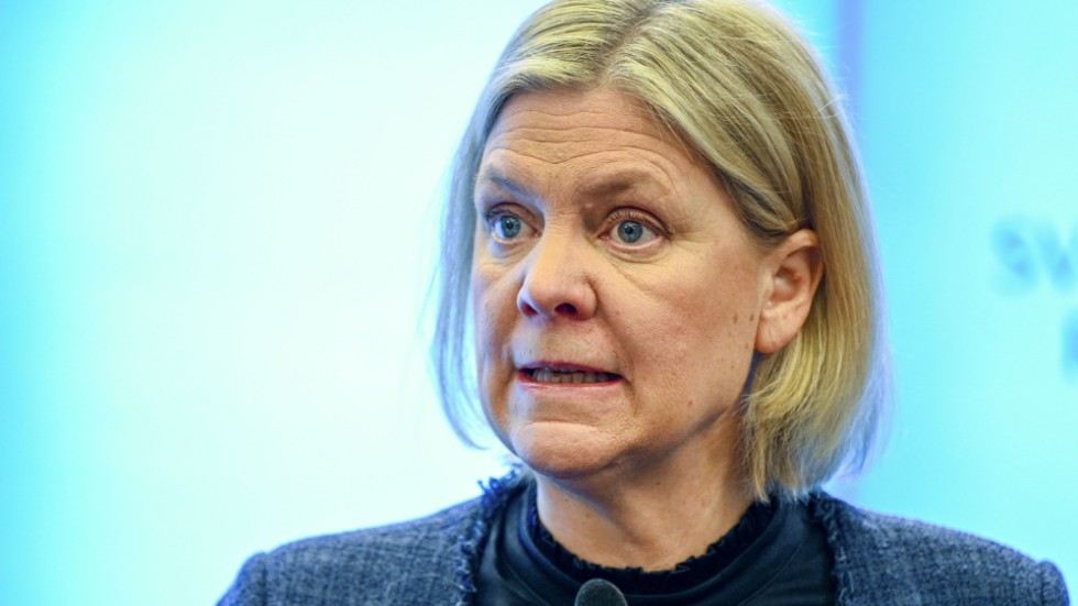 Socialdemokraternas partiledare Magdalena Andersson ser regeringens och SD:s planer på utredning riktad mot Socialdemokraternas lotterier som ett angrepp för att tysta en motståndare. Arkivbild.
