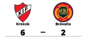 Bråvalla förlorade mot Krokek
