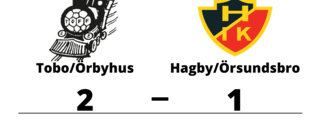 Hagby/Örsundsbro föll borta mot Tobo/Örbyhus