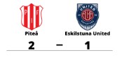 Piteå vann på hemmaplan mot Eskilstuna United