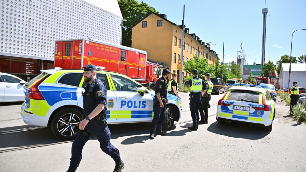 Olycka inträffade i åkattraktionen Jetline på Gröna Lund.