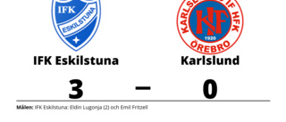 Eldin Lugonja tvåmålsskytt när IFK Eskilstuna vann