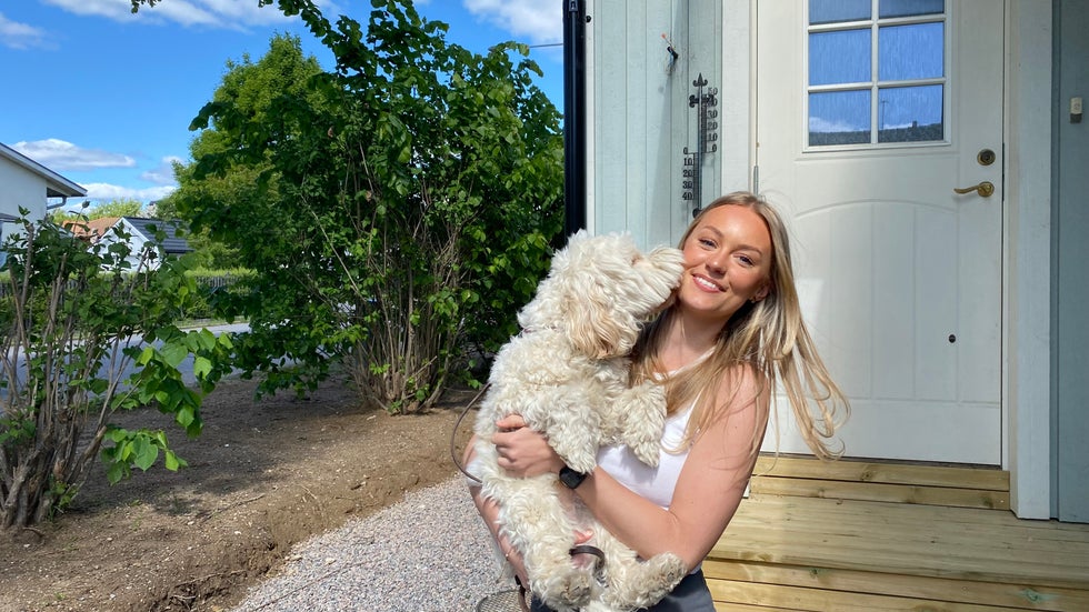 Julia, 23, vågade satsa – på husdrömmen: 