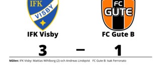 Starka IFK Visby fortsätter vinna