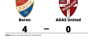 ADAS United föll på bortaplan mot Boren