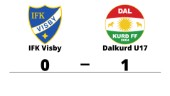 IFK Visby föll på hemmaplan mot Dalkurd U17