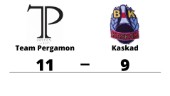 Team Pergamon vann mot Kaskad på hemmaplan