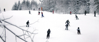 Härlig vit snö tillhör vintern i Sverige